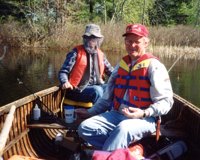Fishing trip: Rick Waud & guide! (1995)